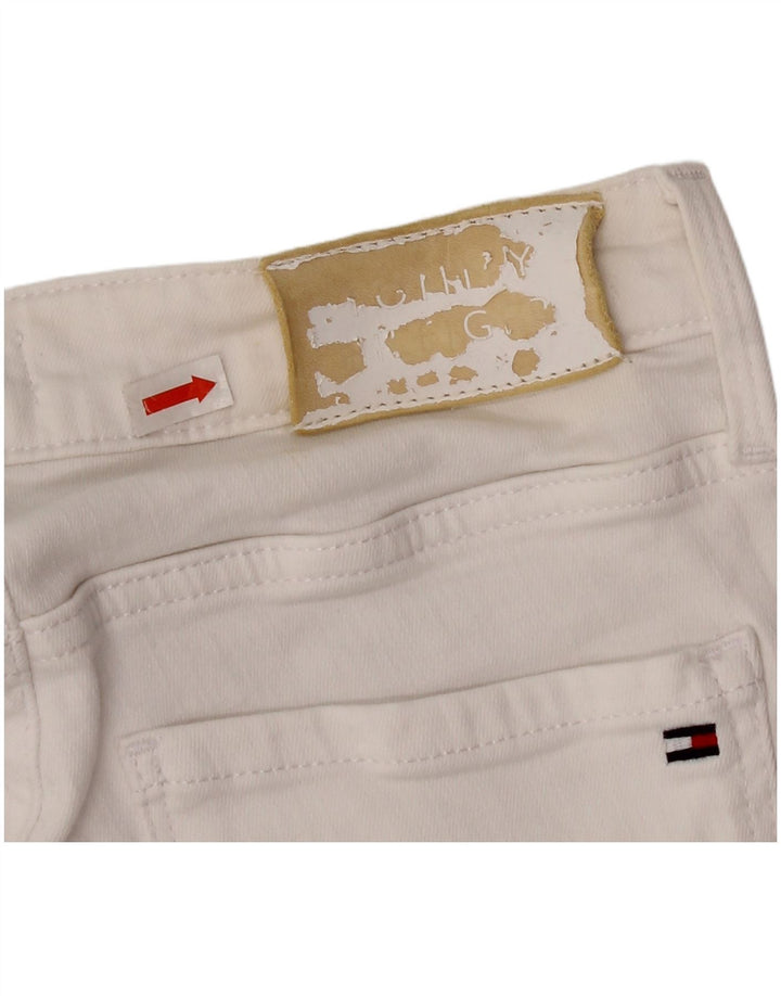 Jeans skinny Como da donna Tommy Hilfiger W28 L27 cotone bianco