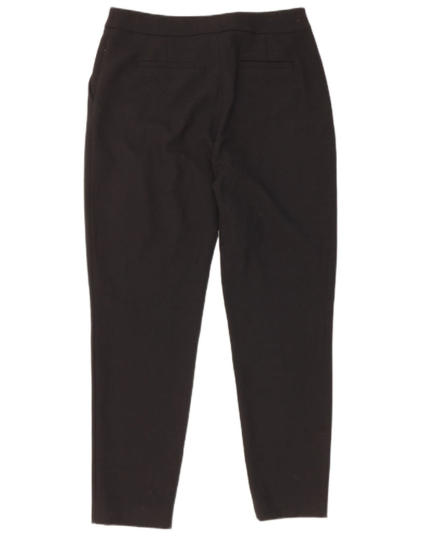 Pantaloni chino slim da donna Hobbs UK 10 piccoli W28 L28 lana nera