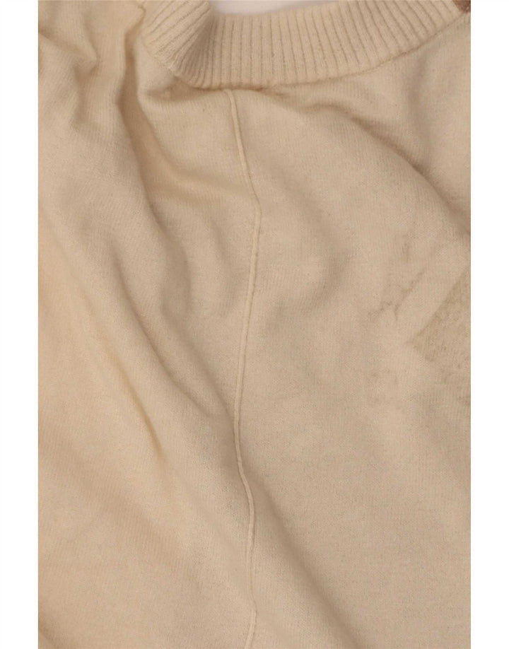 Maglione maglione con scollo a V da donna White Stuff UK 16 grande multicolore