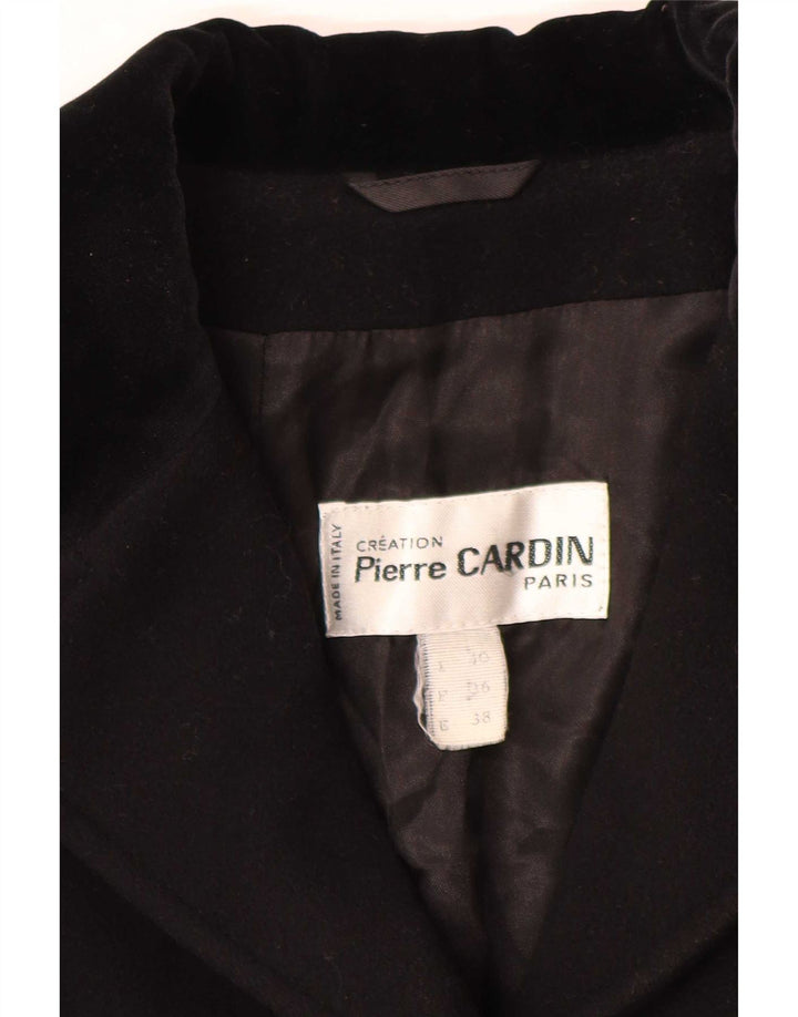 Cappotto da donna Pierre Cardin EU 38 medio nero lana classico