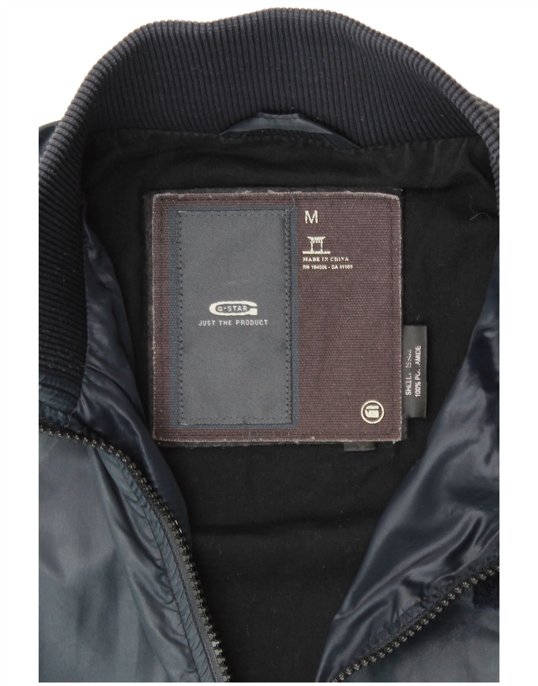 Giubbotto bomber da donna G-STAR UK 14 medio blu navy in poliammide