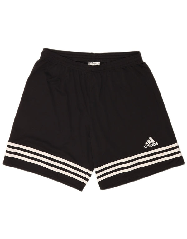 ADIDAS Mens Climalite Sport Shorts Large  Black Polyester