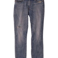 Jeans slim invecchiati da uomo Levi's W34 L32 in cotone blu