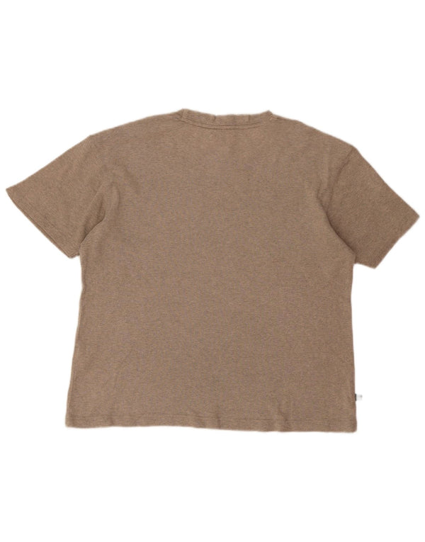 T-shirt Reebok da uomo Top XS in cotone grigio