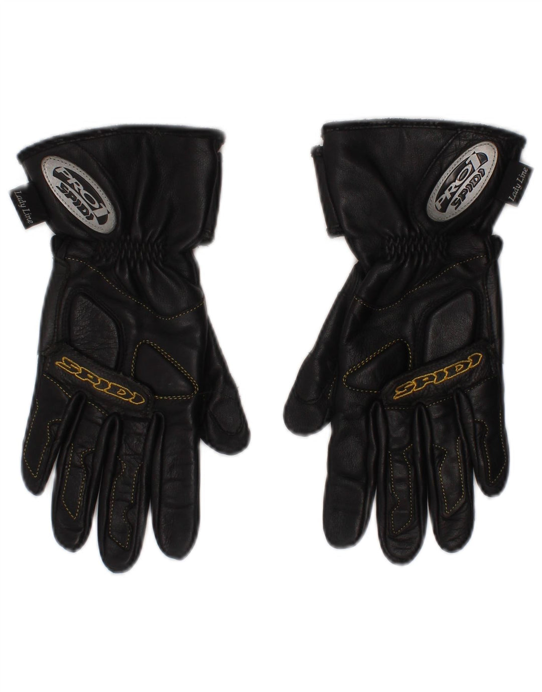 Guanti Moto in Pelle Spidi Donna Lady Line Biker Medio Nero