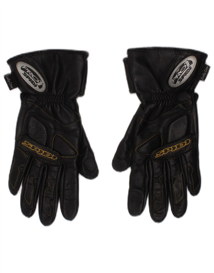 Guanti Moto in Pelle Spidi Donna Lady Line Biker Medio Nero