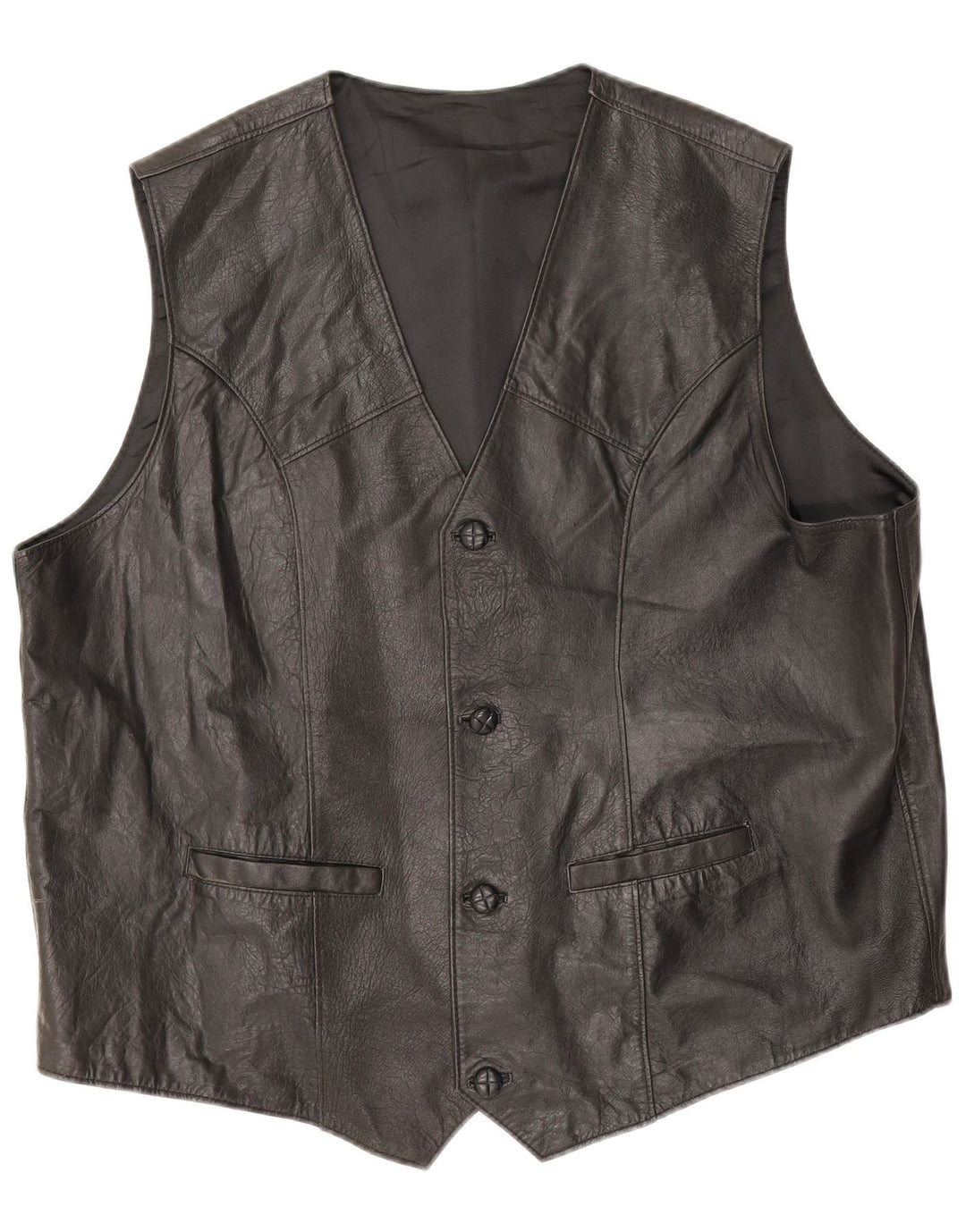Gilet vintage da uomo XL nero