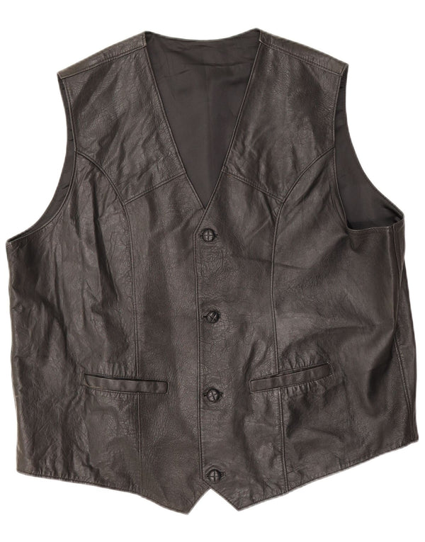 Gilet vintage da uomo XL nero