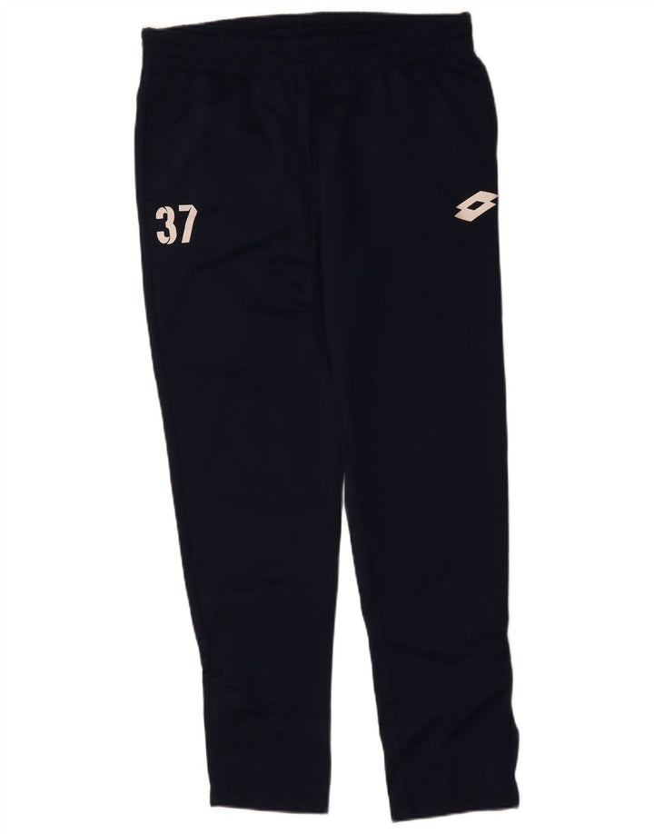 Pantaloni da tuta da uomo Lotto XL poliestere blu navy