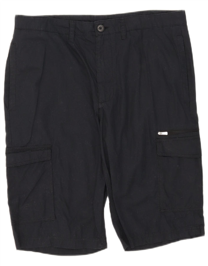 Pantaloncini cargo Nike da uomo W36 grandi in cotone nero