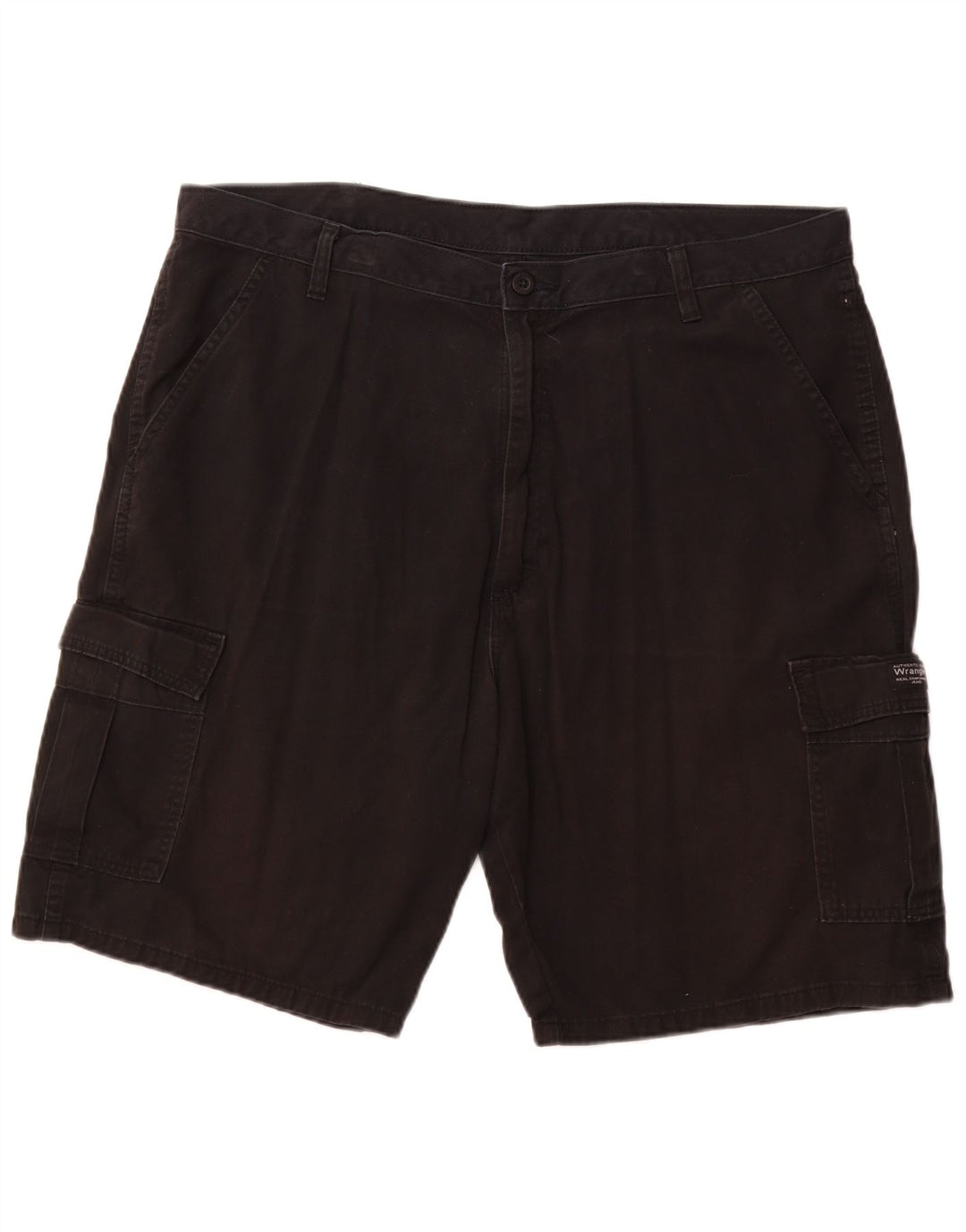 Pantaloncini cargo da uomo WRANGLER W40 XL cotone nero