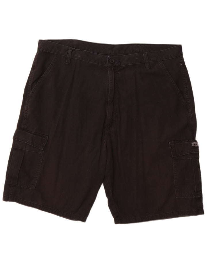 Pantaloncini cargo da uomo WRANGLER W40 XL cotone nero