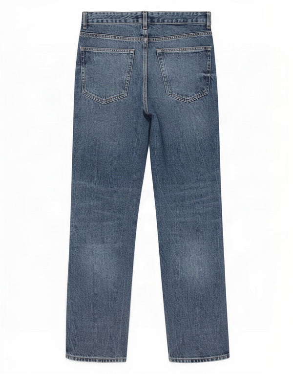 Jeans affusolati da uomo Zara EU 46 XL W36 L32 Cotone blu