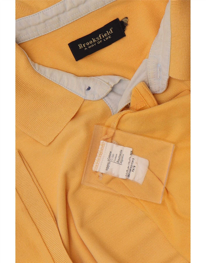 Polo da uomo Brooksfield XL gialla
