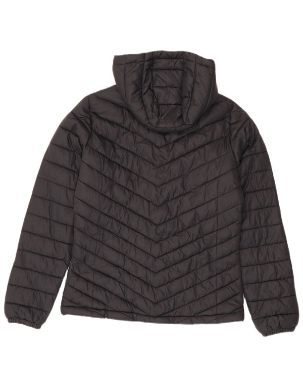 Giacca imbottita con cappuccio da donna Mountain Warehouse UK 8 Small Nylon nero
