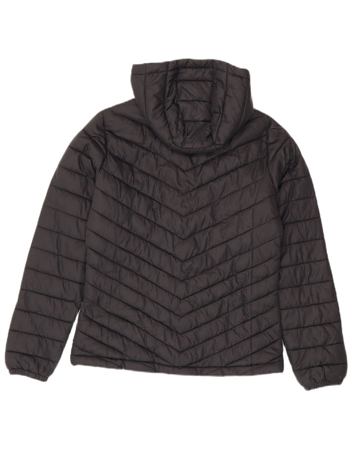Giacca imbottita con cappuccio da donna Mountain Warehouse UK 8 Small Nylon nero