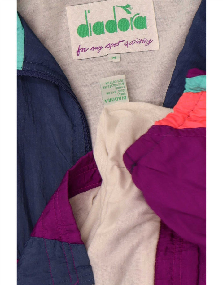 Giacca da tuta da donna Diadora Medium multicolore Colourblock retrò