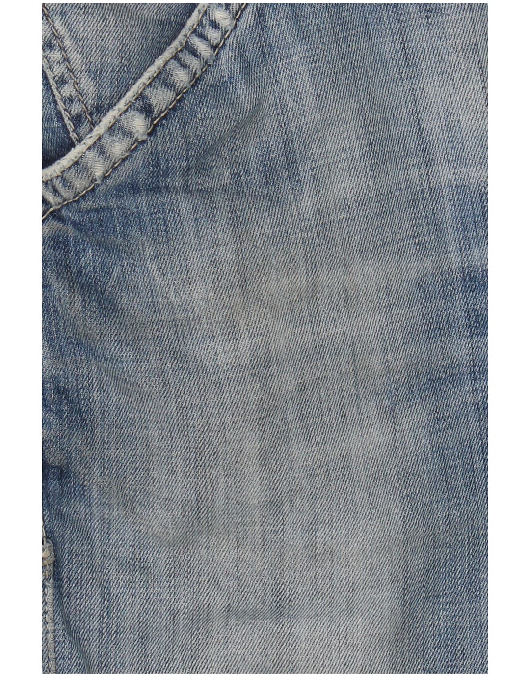 Pantaloncini di jeans da uomo Gas W31 cotone blu medio