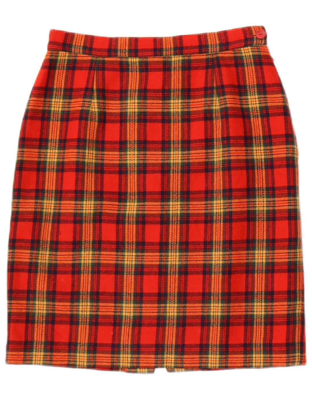 Minigonna vintage da donna W25 XS scozzese rossa
