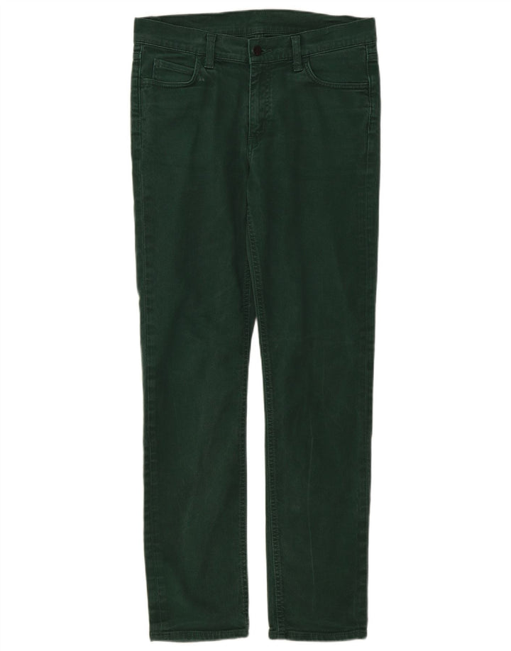 Jeans slim da uomo Carhartt W30 L32 cotone verde