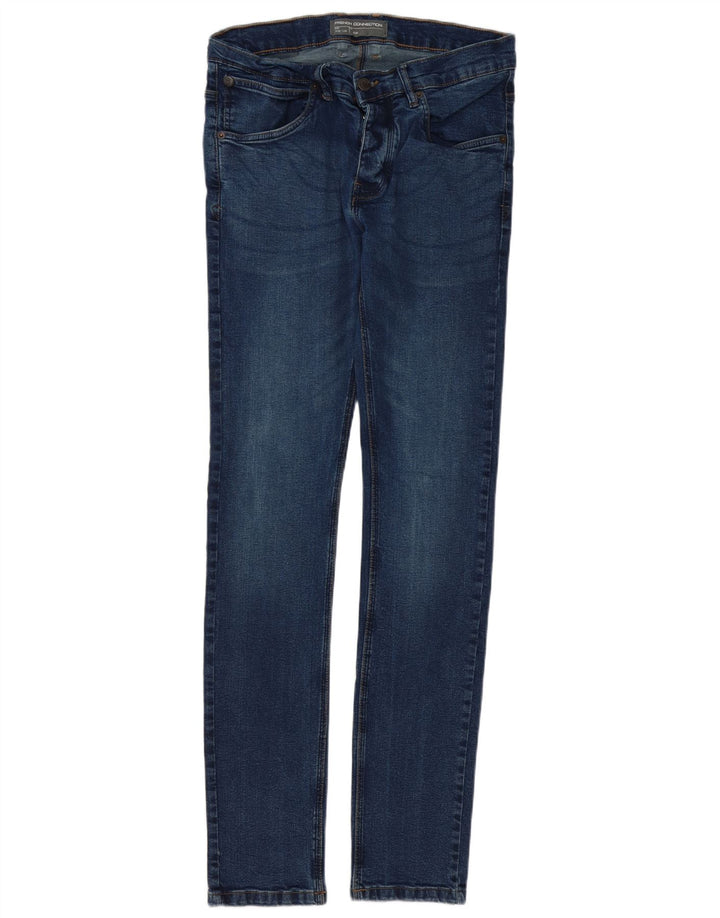 Jeans slim da uomo French Connection W32 L34 cotone blu