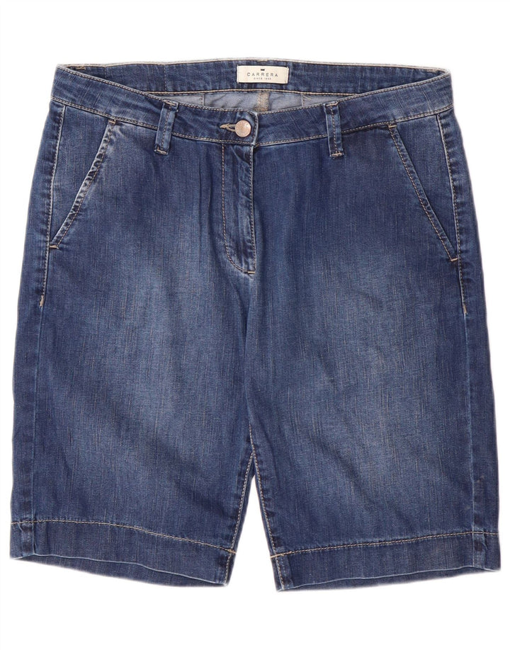 Pantaloncini di jeans da donna Carrera IT 44 medio W30 cotone blu