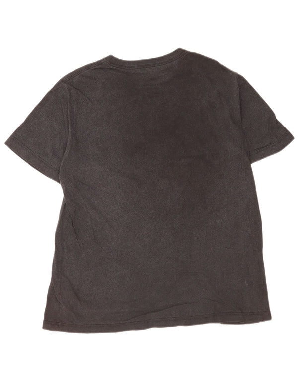 T-shirt grafica Nike per bambina, vestibilità ampia, 13-14 anni, XL, cotone nero