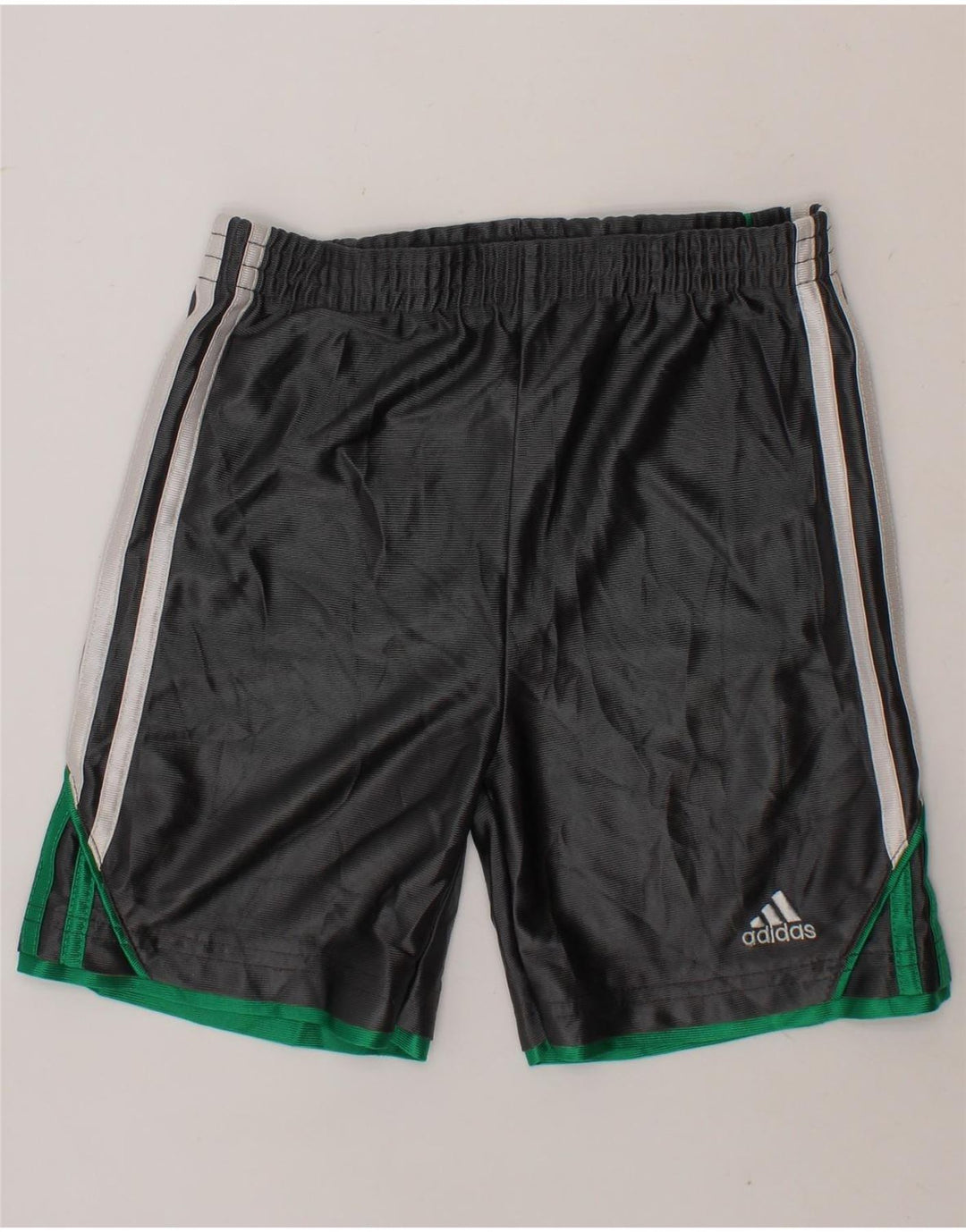 ADIDAS Boys Sport Shorts 4-5 Years  Black Colourblock Polyester Vintage Adidas and Second-Hand Adidas from Messina Hembry 