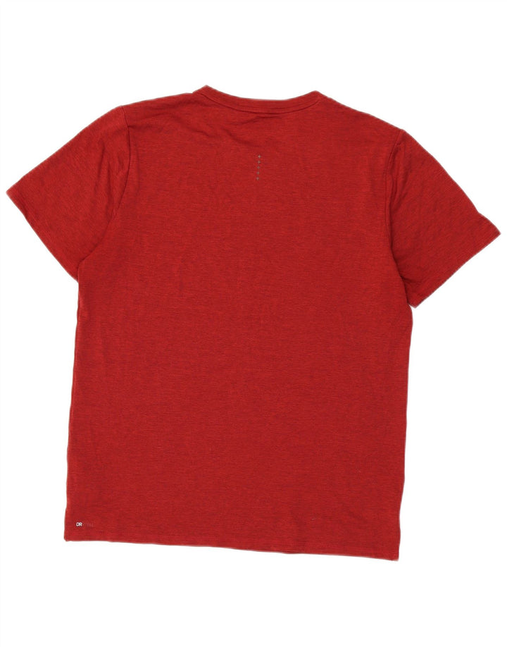 T-shirt da uomo Puma Top rosso medio in poliestere