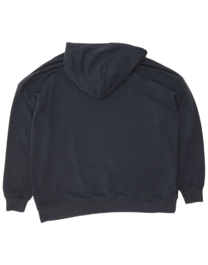 Felpa con cappuccio grafica da uomo Fila piccola nera