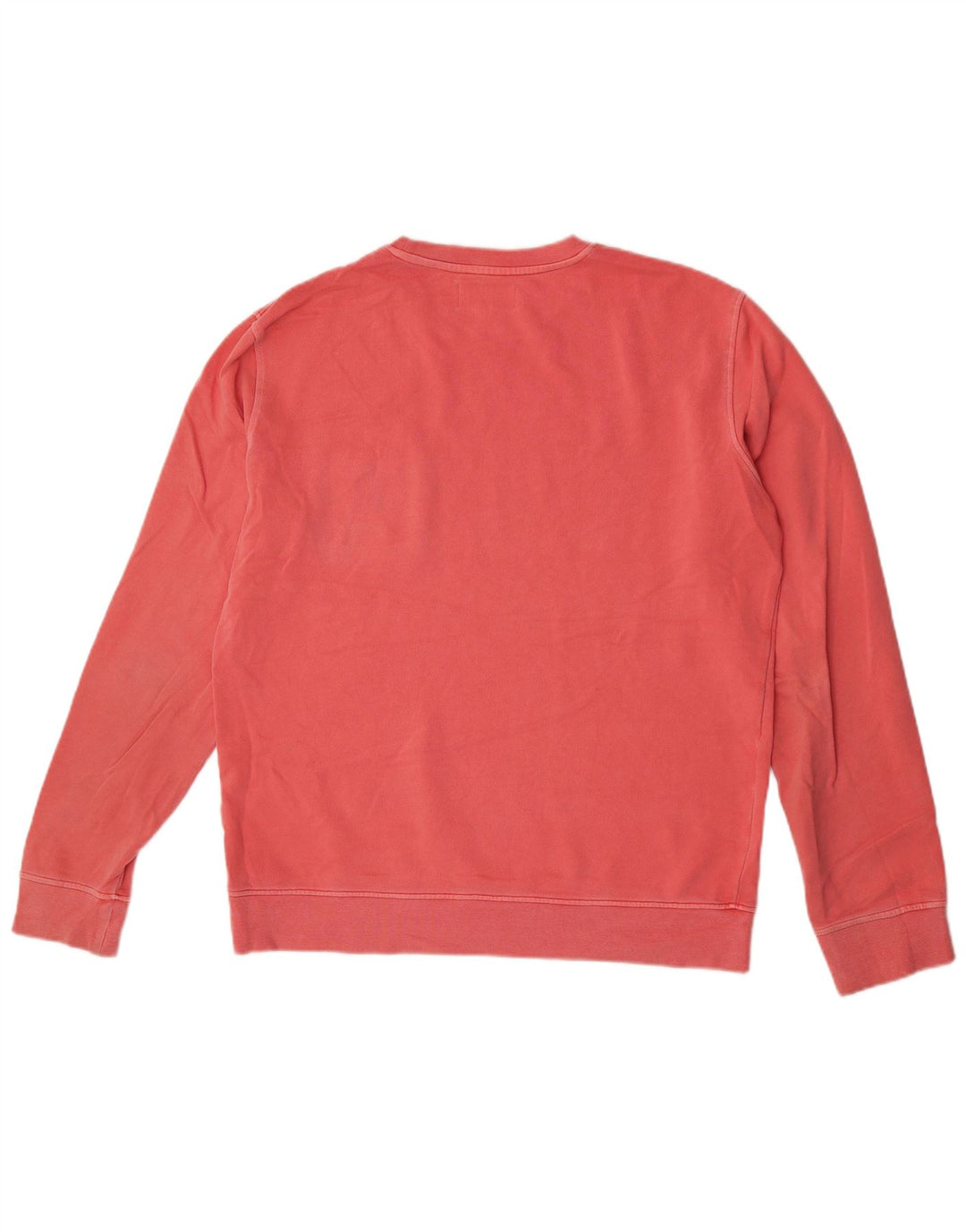 Felpa da uomo Marks & Spencer in cotone rosa medio