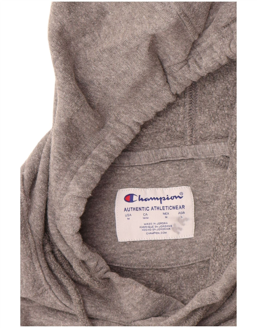 CHAMPION Mens Arapahoe Graphic Hoodie Jumper Medium Grey Polyester