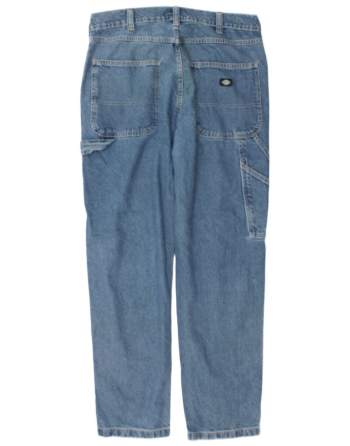 Dickies Jeans cargo affusolati da uomo W33 L32 in cotone blu
