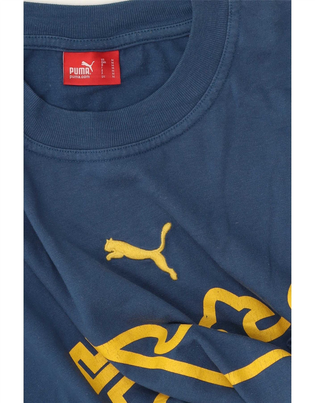Maglietta grafica da uomo Puma Blu medio