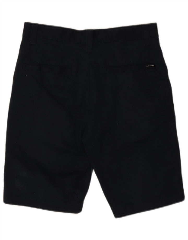 Pantaloncini chino da uomo Volcom W30 cotone blu navy medio