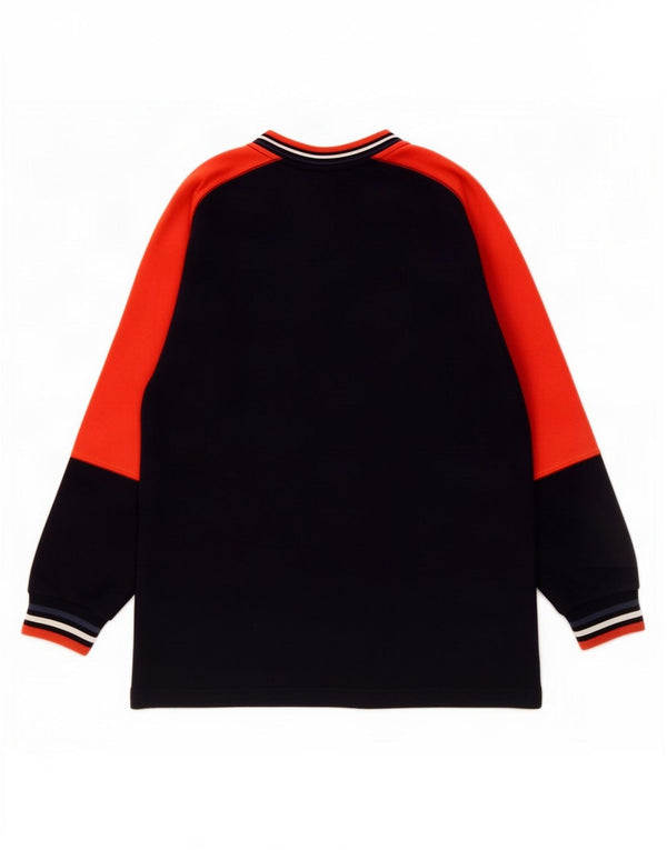 Felpa grafica per ragazzi Izod, 12-13 anni, grande color block blu navy