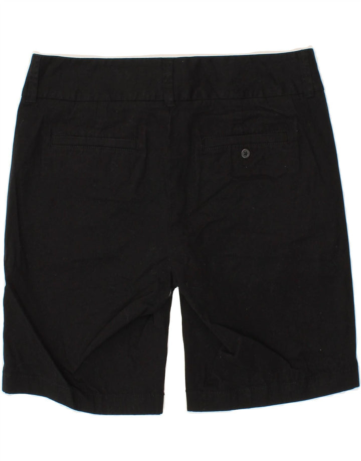 J. CREW Womens Frankie Chino Shorts US 6 Medium W32 Black Cotton Vintage J. Crew and Second-Hand J. Crew from Messina Hembry 
