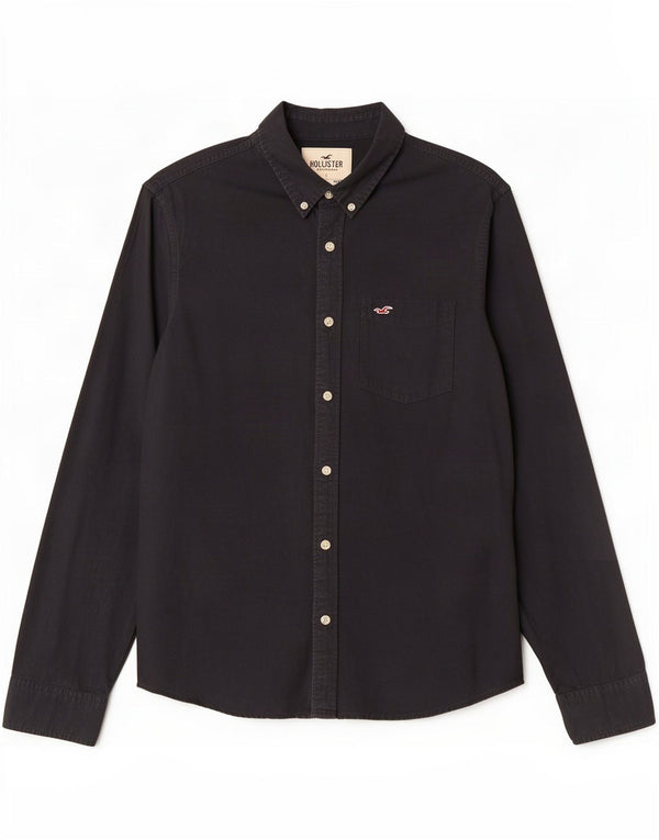 Hollister Mens Shirt Large Black