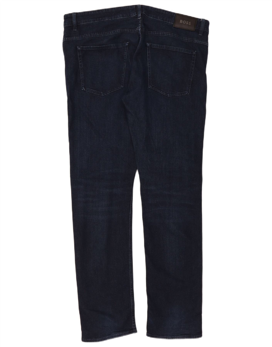 Jeans slim da uomo Hugo Boss W38 L34 cotone blu navy