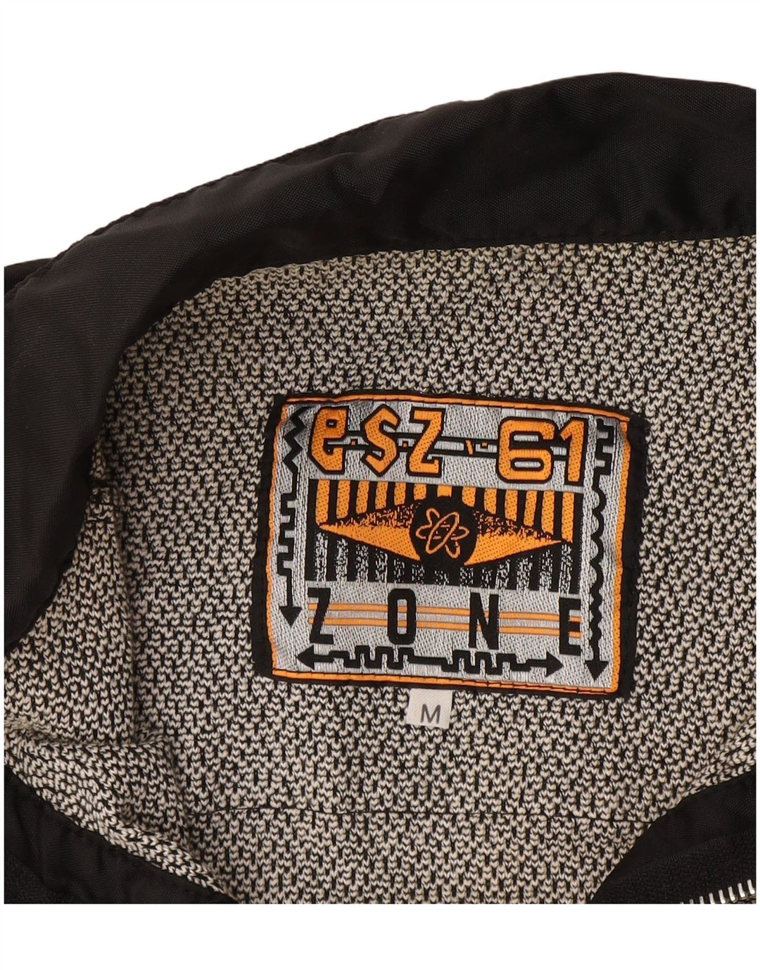 Polo grafica da uomo a maniche lunghe ZONE color grigio medio