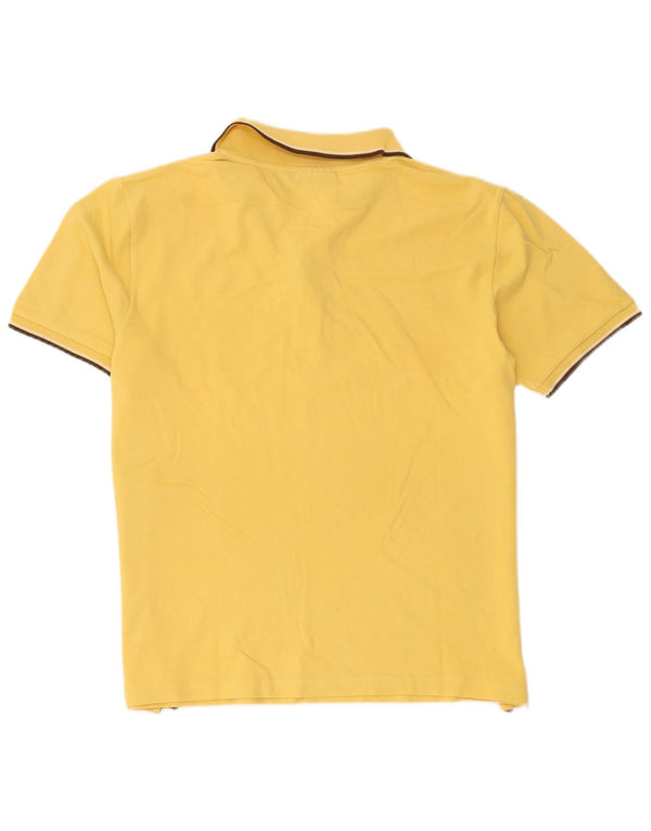 Polo da uomo Marlboro Classics 2XL a righe gialle