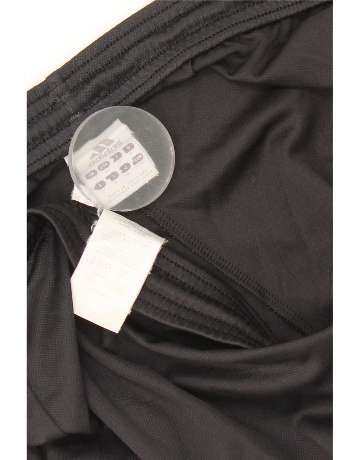Pantaloncini sportivi da uomo Adidas grandi in poliestere nero