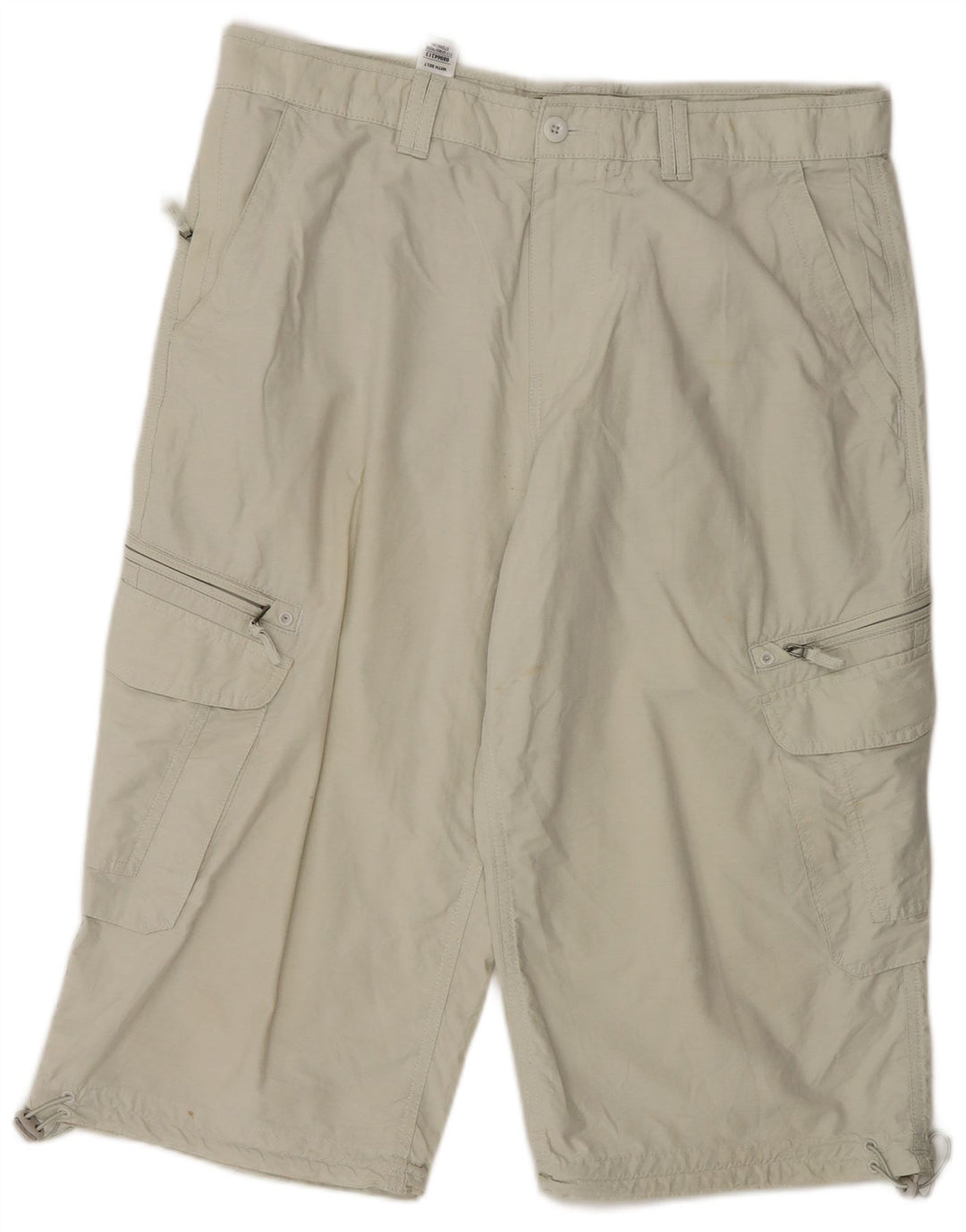 Bermuda cargo da uomo Marks & Spencer W36 large in cotone beige
