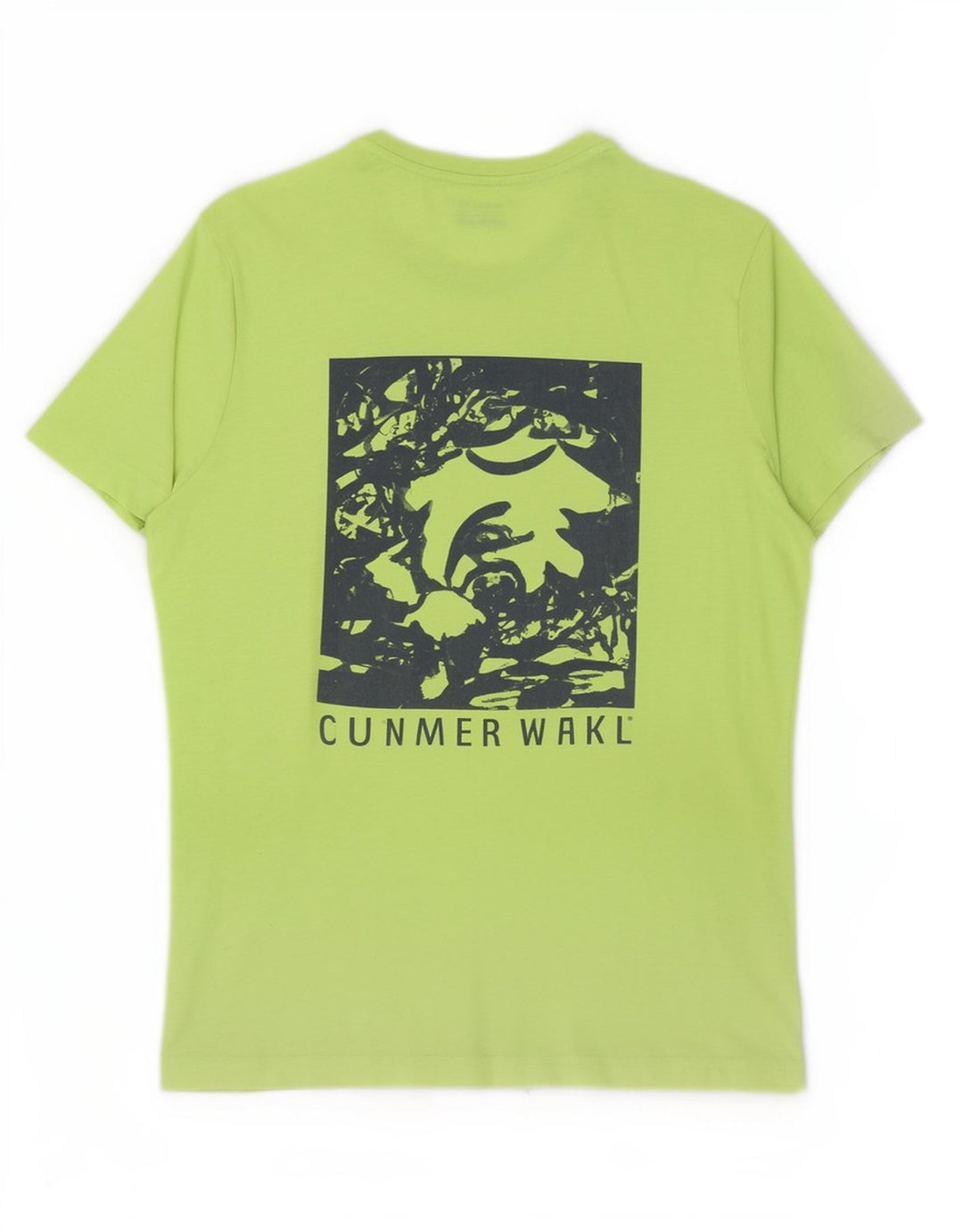 T-shirt grafica da uomo Lotto Top XL verde poliestere