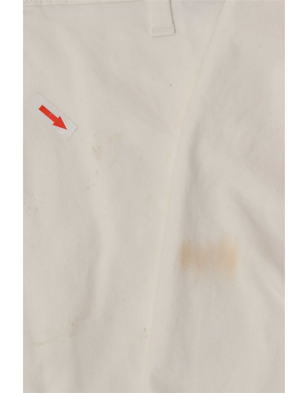 Pantaloncini chino da uomo Marks & Spencer W34 grandi in cotone bianco