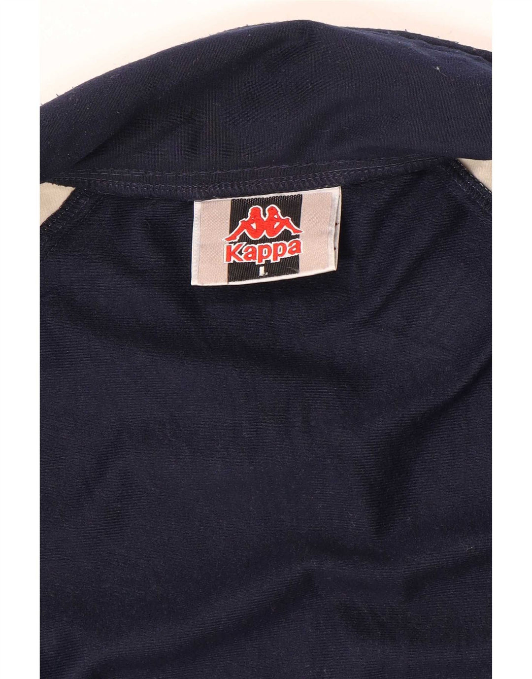 Giacca da tuta da uomo Kappa grande color block blu navy