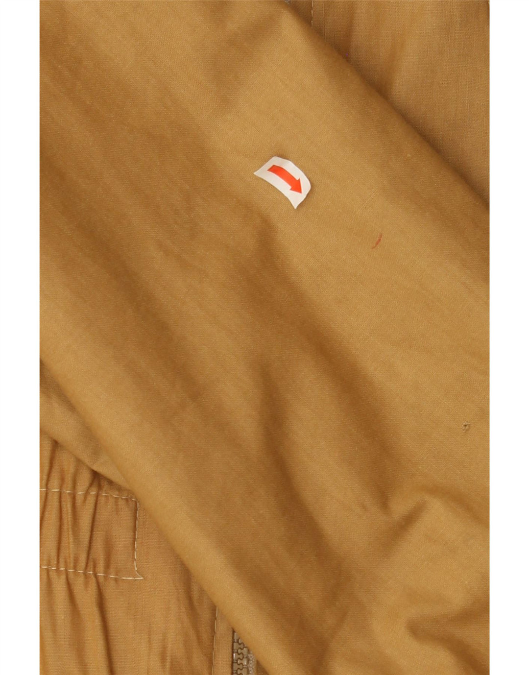 VINTAGE Mens Bomber Jacket IT 48 Medium Beige Vintage Vintage and Second-Hand Vintage from Messina Hembry 