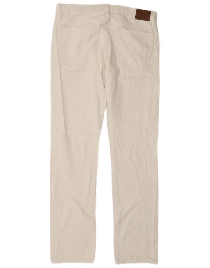 Jeans slim da uomo Gap W32 L34 cotone bianco