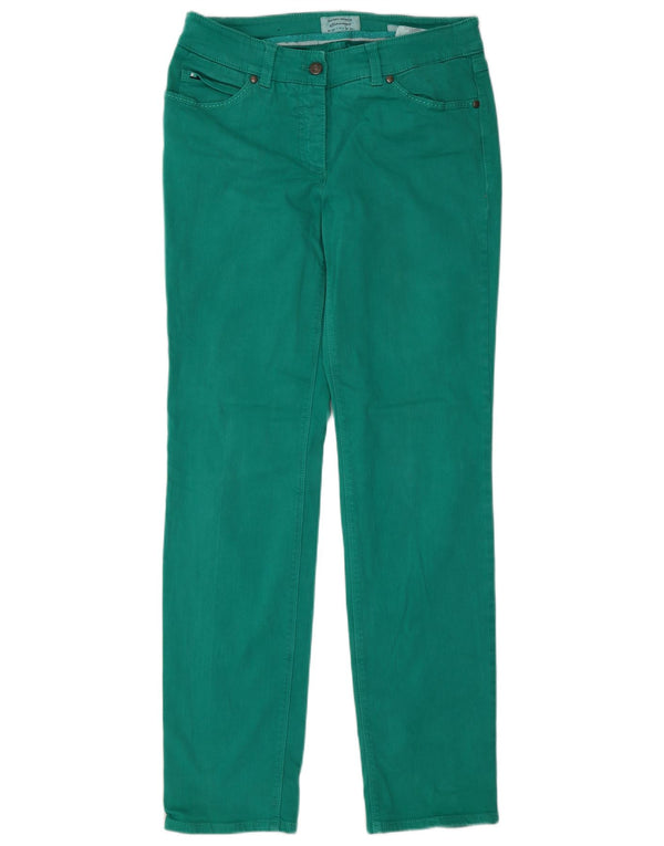 Jeans slim da donna Roxy UK 14 Large W30 L30 Cotone verde