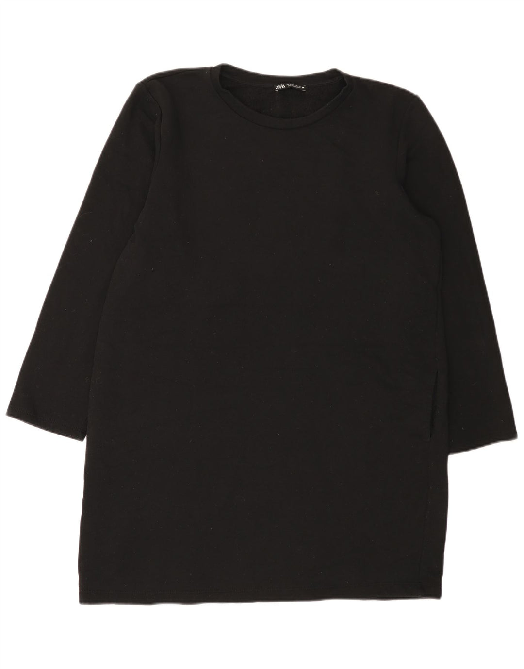 Abito maglione in felpa da donna Zara UK 16 grande nero